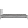 Cadre de lit sans matelas sonoma gris 90x190 cm 