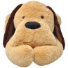 Chien en peluche 80 cm Marron 