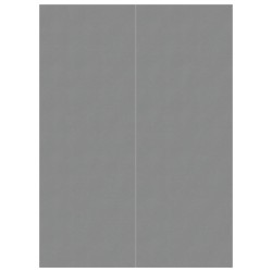 Bâche de piscine gris clair 300x220 cm géotextile polyester 