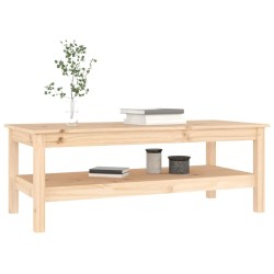 Table basse 110x50x40 cm Bois massif de pin 