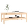 Table basse 110x50x40 cm Bois massif de pin 