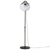 Lampadaire 25 W noir 150 cm E27 