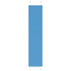 Store plissé bleu 50x200 cm largeur du tissu 49,4 cm polyester 