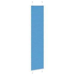 Store plissé bleu 50x200 cm largeur du tissu 49,4 cm polyester 