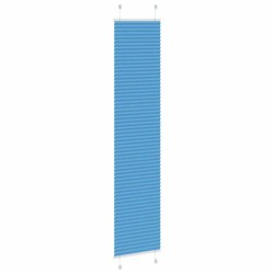 Store plissé bleu 50x200 cm largeur du tissu 49,4 cm polyester 