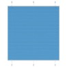 Store plissé bleu 115x100 cm largeur du tissu 114,4cm polyester 