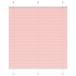 Store plissé rose 115x100 cm largeur du tissu 114,4cm polyester 
