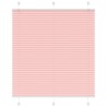 Store plissé rose 115x100 cm largeur du tissu 114,4cm polyester 