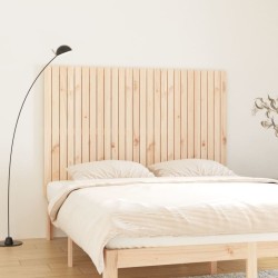 Tête de lit murale 166x3x110 cm Bois massif de pin 