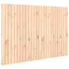 Tête de lit murale 166x3x110 cm Bois massif de pin 