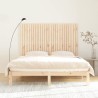 Tête de lit murale 166x3x110 cm Bois massif de pin 