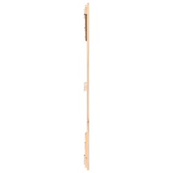 Tête de lit murale 166x3x110 cm Bois massif de pin 