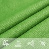 Voile d'ombrage 160 g/m² Vert clair 7x7 m PEHD 