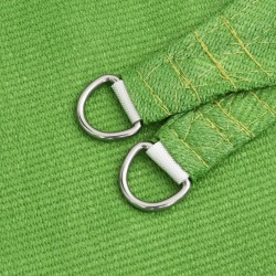 Voile d'ombrage 160 g/m² Vert clair 7x7 m PEHD 