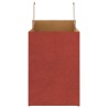 Sacs en papier 50 pcs avec poignées rouge 32x17x25 cm 