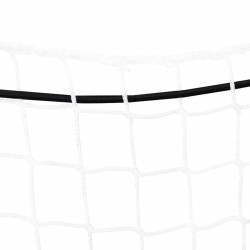Filet pour remorque avec corde élastique blanc 2,7x1,5 m PP 
