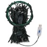 Guirlande lumineuse d'arbre de Noël avec 210 LED 210 cm 
