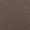 Chaise de relaxation Taupe Tissu 