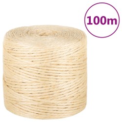Corde 100 % sisal 4 mm 100 m 