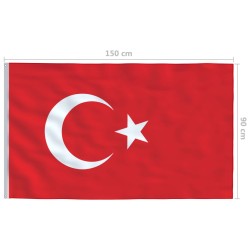 Drapeau Turquie 90x150 cm 