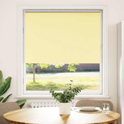 Store enrouleur occultant jaune largeur du tissu 95,7 cm 