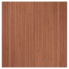 Tapis rectangulaire marron 100x100 cm bambou 