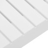 Salon de jardin 6 pcs avec coussins Plastique Blanc 