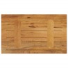 Dessus de table 40x20x3,8 cm rectangulaire bois massif manguier 