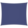 Voile de parasol tissu oxford rectangulaire 2x2,5 m bleu 