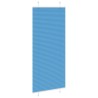 Store plissé bleu 85x200 cm largeur du tissu 84,4 cm polyester 