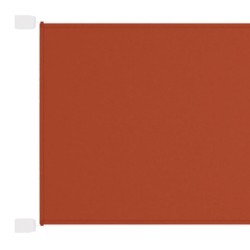 Auvent vertical Terre cuite 180x270 cm Tissu oxford 
