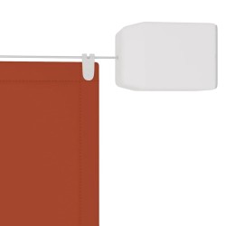 Auvent vertical Terre cuite 180x270 cm Tissu oxford 