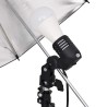 Kit d'éclairage de studio avec trépieds et parapluies  