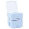 Lampe de Toilette Portable Bleue et Blanche en Plastique 20 L 
