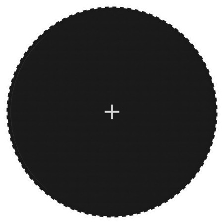 Tapis de saut Tissu Noir pour trampoline rond de 4,57 m 
