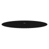 Tapis de saut Tissu Noir pour trampoline rond de 4,57 m 