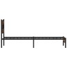 Cadre de lit sans matelas avec tête de lit 100x190 cm 