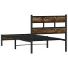 Cadre de lit sans matelas avec tête de lit 100x190 cm 