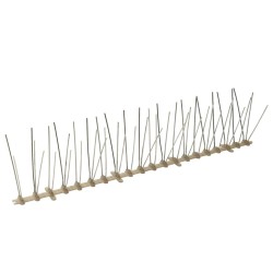 Ensemble de 6 pointes à 5 rangées contre oiseaux Plastique 3 m 