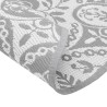 Tapis d'extérieur ARAKIL gris clair Ø120 cm PP 