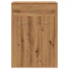 Armoire à chaussures chêne artisanal bois d'ingénierie 
