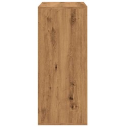 Armoire à chaussures chêne artisanal bois d'ingénierie 