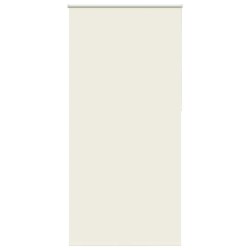 Store enrouleur occultant blanc cassé 105x230 cm largeur tissu 