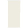 Store enrouleur occultant blanc cassé 105x230 cm largeur tissu 