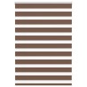 Store zèbre marron 100x100 cm largeur du tissu 95,9cm polyester 