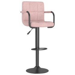Tabouret de bar Rose Velours 