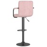 Tabouret de bar Rose Velours 