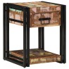 Table de chevet 40x40x50 cm Bois massif récupéré 