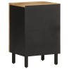 Armoire de salle de bain 38x33,5x58 cm bois massif de manguier 