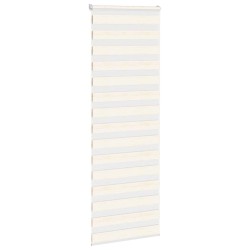 Store zèbre beige marbré largeur du tissu 75,9 cm polyester 